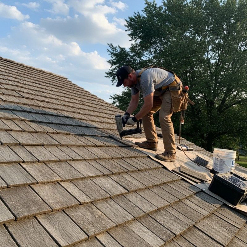 Wood Shingles Repair