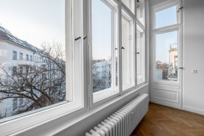 Modern Sliding Windows on Residential Property